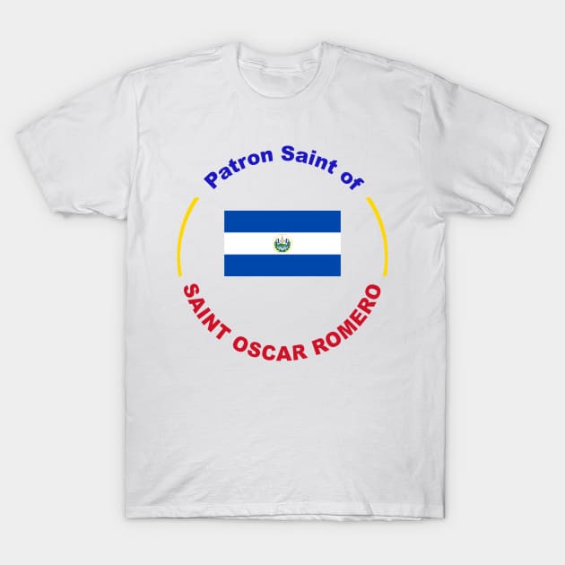 EL SALVADOR PATRON SAINT T-Shirt by CITY PATRON SAINTS